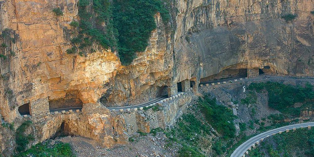北京出發(fā)河南4日自駕游：昆山掛壁公路、太行十六拐4日自駕南太行