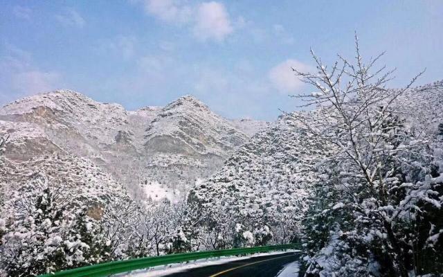 北京出發(fā)冰瀑泡溫泉2日自駕游：玉渡山冰雪之約、享私湯溫泉、探樣邊長城之旅